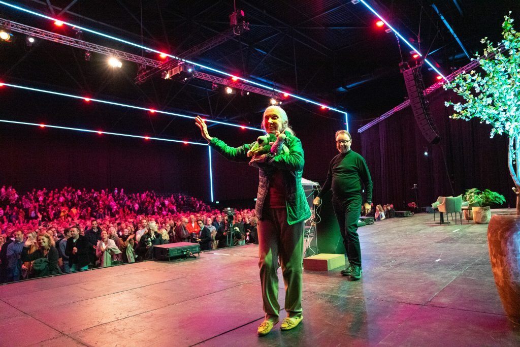 Jane Goodall instituut lezing Brabanthallen